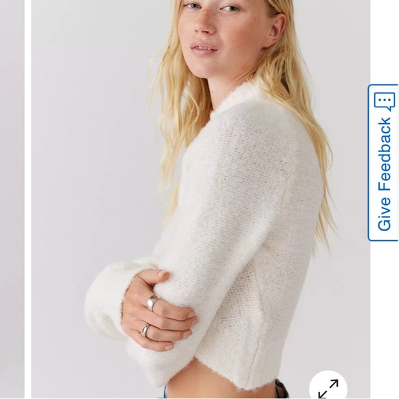 🤍UO Avril Cropped Mock Neck Jumper🤍 - Picture 4 of 11